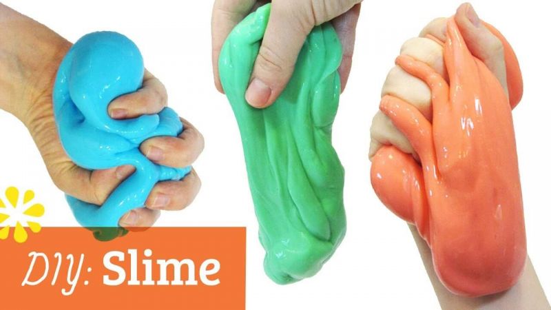 Cara membuat slime tanpa lem dan borax dan freezer
