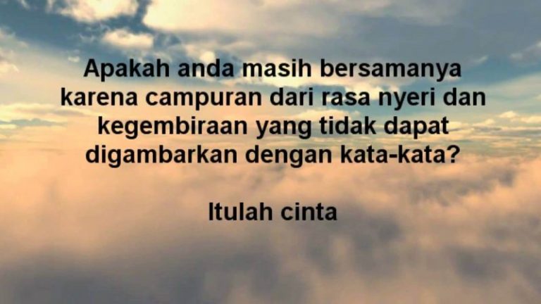 1001 Kata Kata Mutiara Cinta Sejati Paling Romantis Untuk Kekasih
